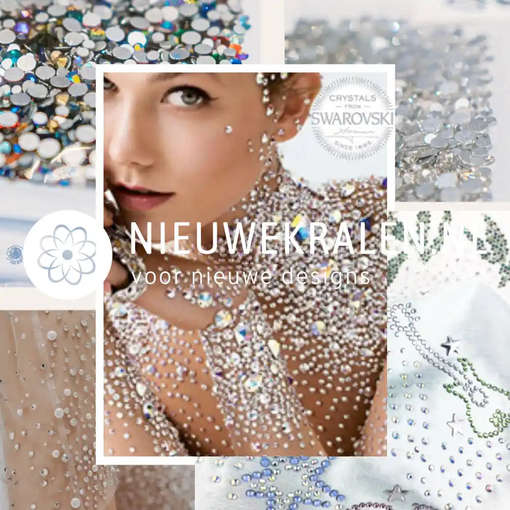 Swarovski Flatback Stones inspiratie kleding en mode accessoires verfraaien of pimpen. Plaksteentjes Hotfix en Non Hotfix