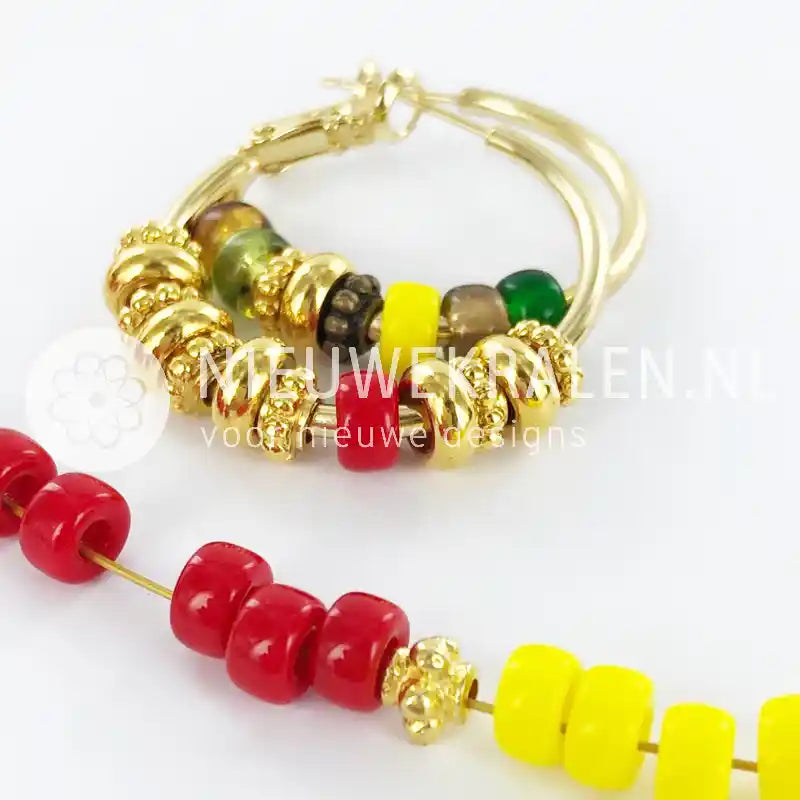 Tsjechische Pony Beads inspiratie sieraden en oorbellen maken