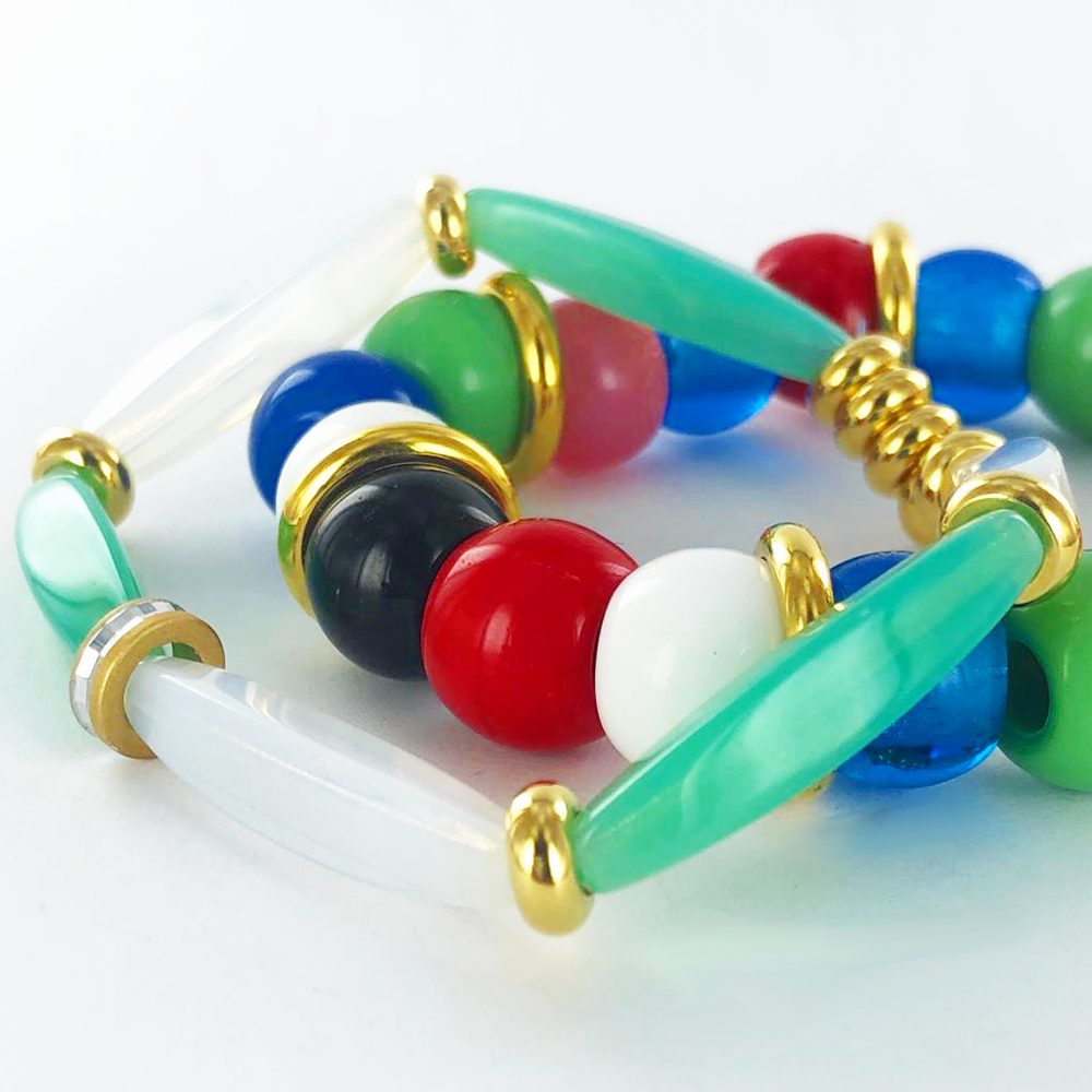 Gesloten ringen rond 14mm verguld per 1 stuk