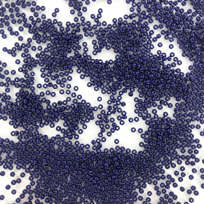 Rocailles blauw 11/0 per 10 gram