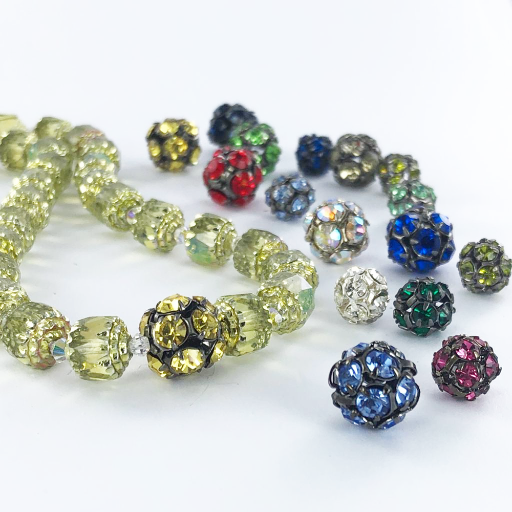 Strass kralen Preciosa 8mm rond inspiratie Nieuwekralen.nl