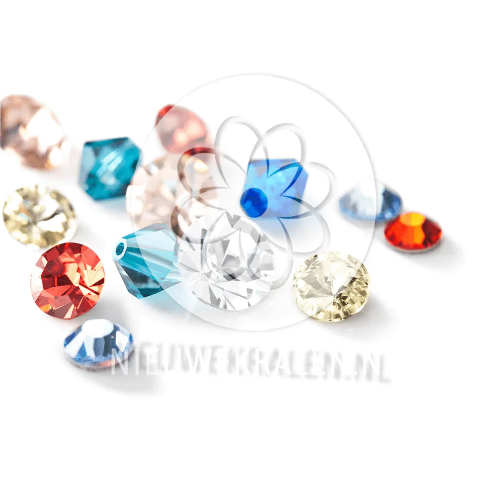 Preciosa Rondelle Bead - Bicone en konische kristal kralen