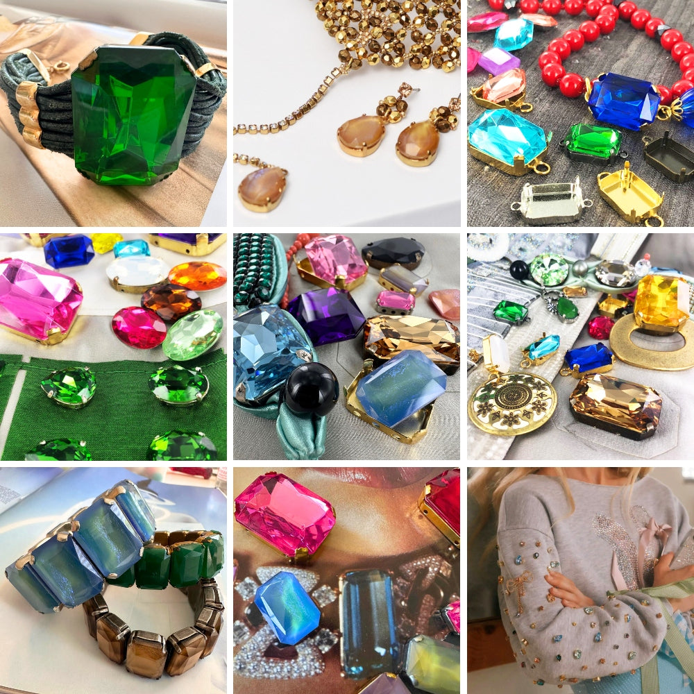 Fancy Stones voor sieraden kleding en mode accessoires