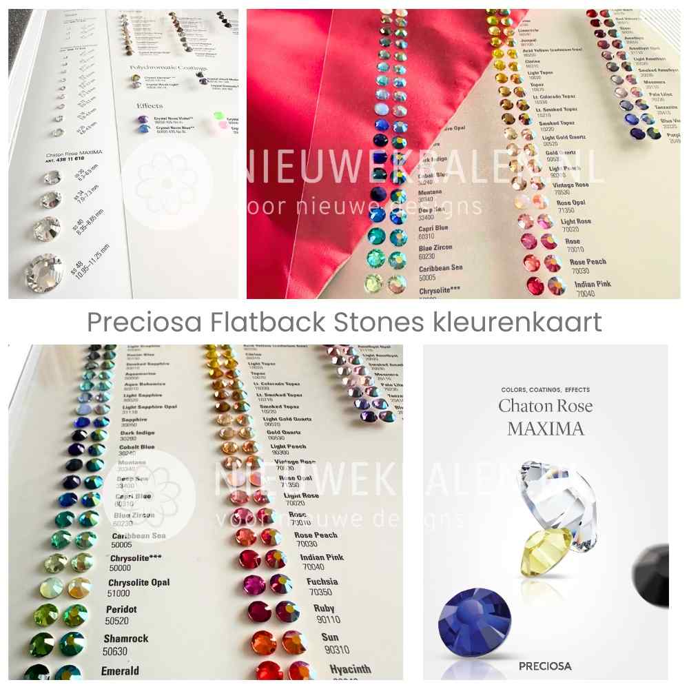 Preciosa Flatback Stones Hotfix