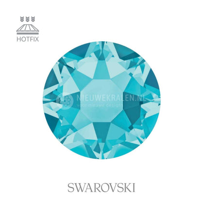Swarovski Hotfix stenen Aquamarine (202) SS16