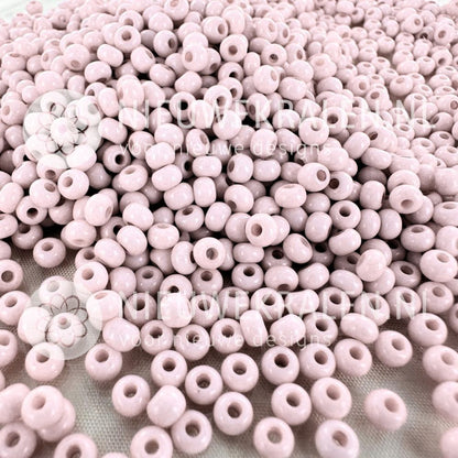 Preciosa rocailles 6/0 Pale Blush Pink (03294) – roze Tsjechische seed beads en borduurkralen van ca. 4 mm