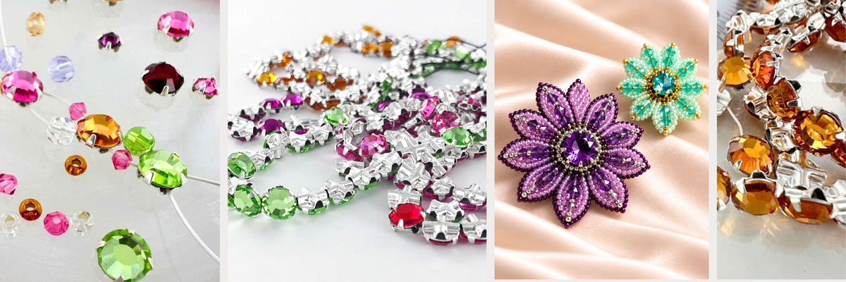 Rose montees collectie banner fotos