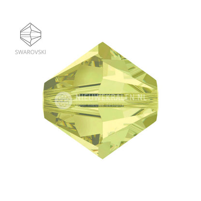 Swarovski bicone kralen 4 mm Jonquil 213 (5328)