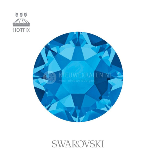 Swarovski Hotfix stenen Sapphire (206) SS16