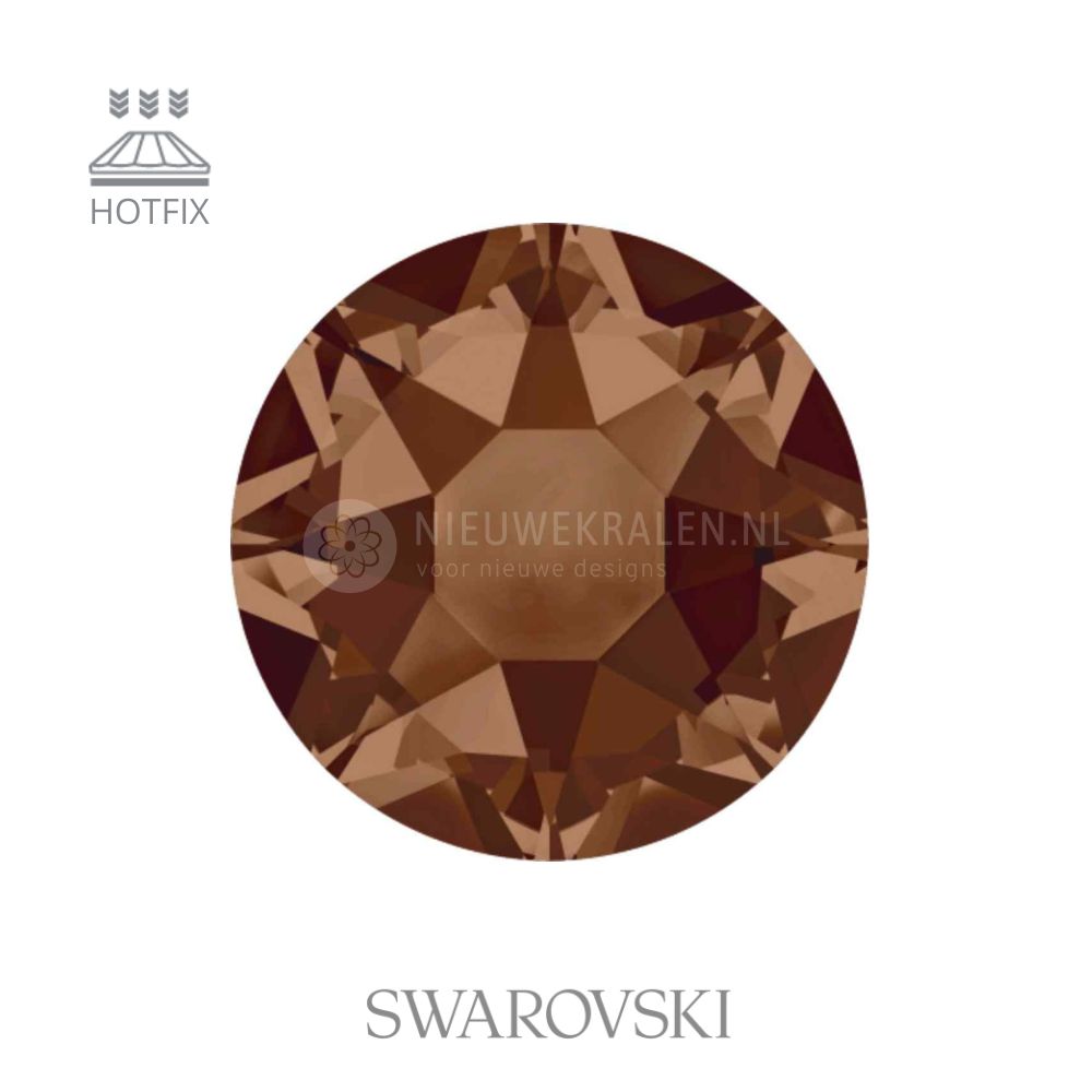 Swarovski Hotfix stenen Smoked Topaz (220) SS16