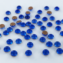 Afbeelding in Gallery-weergave laden, Cabochon glas blauw 4mm per 2 stuks
