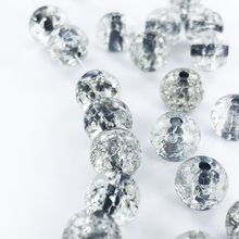 Afbeelding in Gallery-weergave laden, Crackle beads glas kralen rond 8mm kristal
