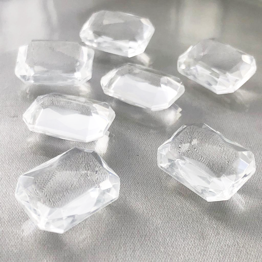 Fancy stones facet 18mm x13mm kristal Nieuwekralen