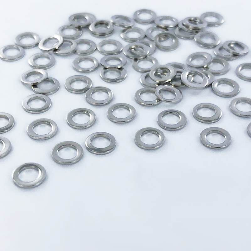Gesloten ring rond 5mm zilver per 3 stuks