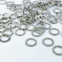 Afbeelding in Gallery-weergave laden, Gesloten ring rond 8mm zilver per 3 stuks
