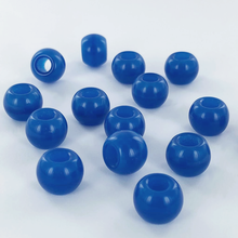 Afbeelding in Gallery-weergave laden, Glaskralen cilinder 12mm blauw per 5 stuks
