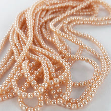 Afbeelding in Gallery-weergave laden, Parels kunststof parel kralen rond 2mm roze per 100 stuks

