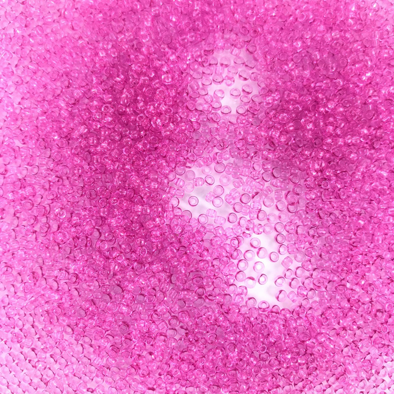 Rocailles roze 2mm 10 gram - NieuweKralen