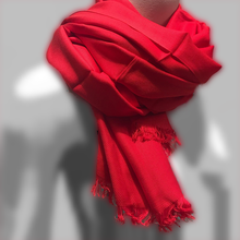 Afbeelding in Gallery-weergave laden, Sjaal heerlijk zacht duurzaam pashmina viscose zijde - NieuweKralen
