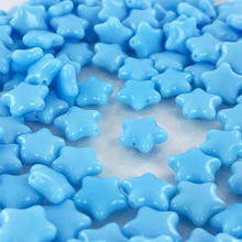 Afbeelding in Gallery-weergave laden, Ster kralen glas 12mm blauw per stuk
