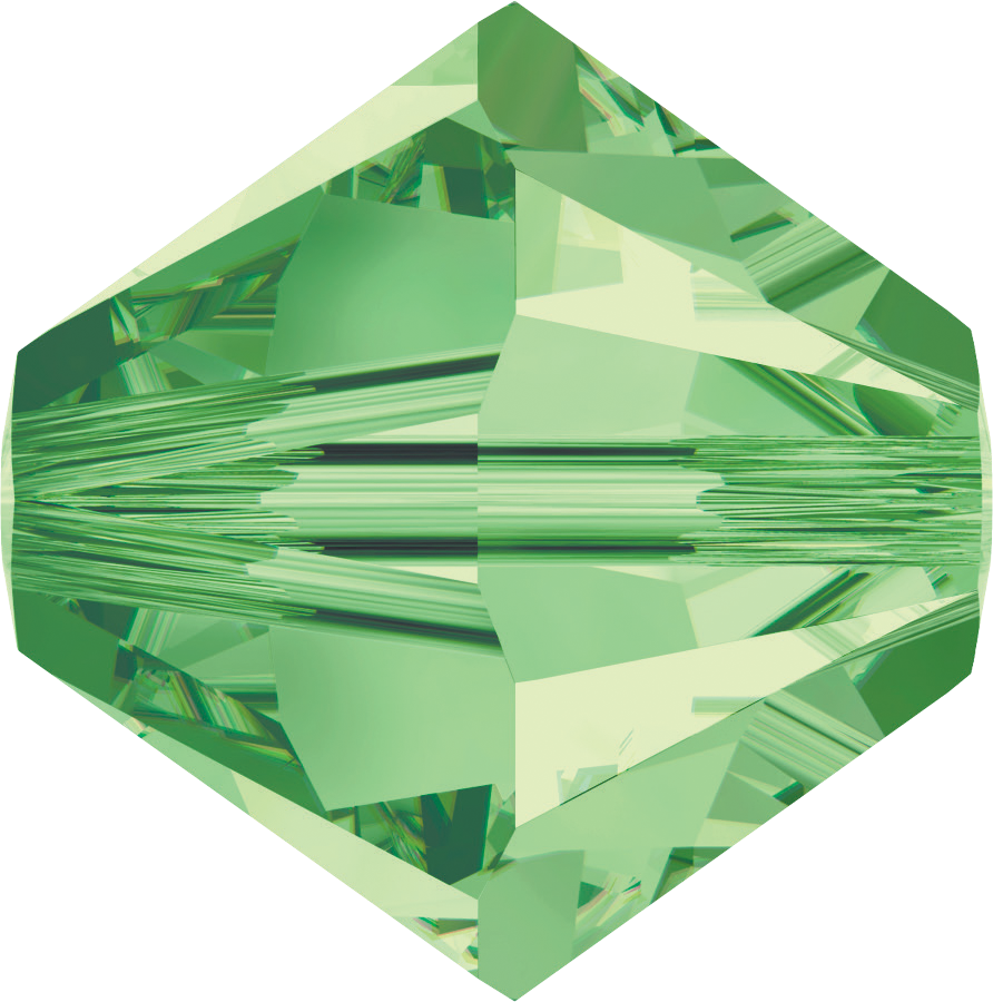 Swarovski Xilion Bicone Beads 6mm Peridot per 1 stuk