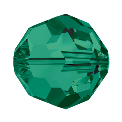 Swarovski ronde kralen 4mm Emerald Nieuwekralen.nl