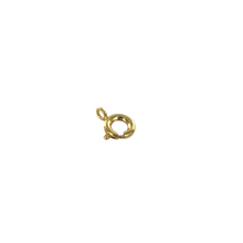 Afbeelding in Gallery-weergave laden, Veerringsluiting verguld 6mm
