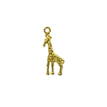 Afbeelding in Gallery-weergave laden, Bedels verguld 28mm giraf hanger per 1 stuk - NieuweKralen
